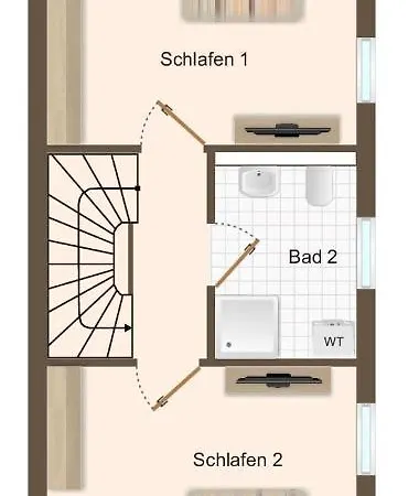 Alte Reihe 14 _haus Teja_ בית נופש *